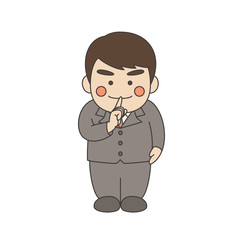 男性キャラクター秘密