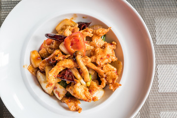 fried chicken cashew