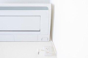 エアコンとコンセント