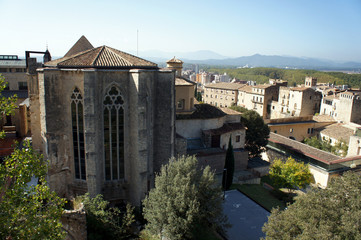 Spain.Convent of St. Dominic in Girona.