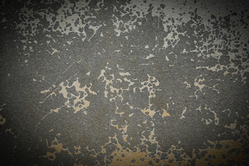 old dark concrete wall halloween background, abstract dirty grunge cement texture