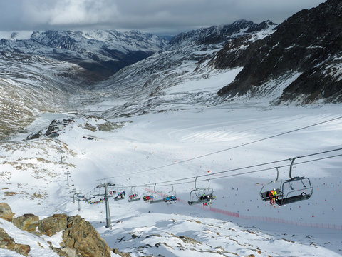 Südtirol - Skigebiet im Vinschgau