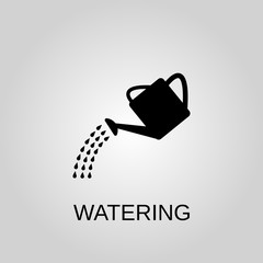 Watering icon. Watering concept symbol design. Stock - Vector illustration can be used for web.