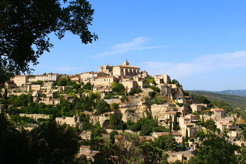 Fototapeta na wymiar village of gordes in provence france