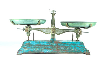 balance vintage close up