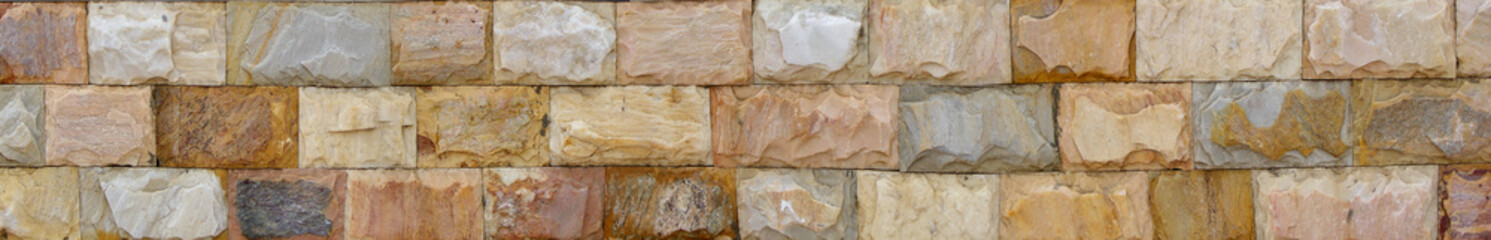 decorative untreated marble tiles as background
