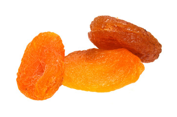 dry fruit isolated on white background