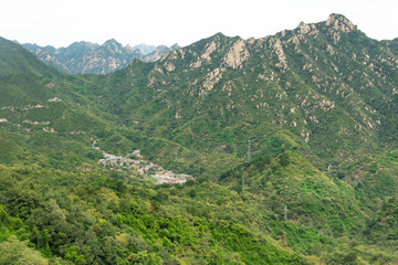 Fototapeta premium Great Wall of China, Mutianyu site, China