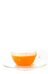 Lemon Tea Hot Close up
