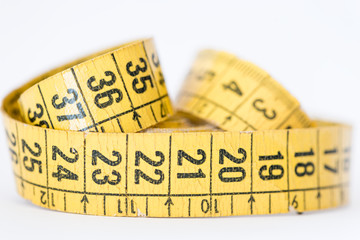 Detail of a tape measure