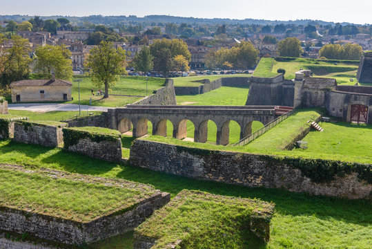Blaye Citadel, world heritage site in Gironde, France