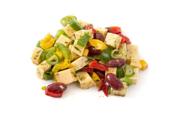 Bunter Käsesalat
