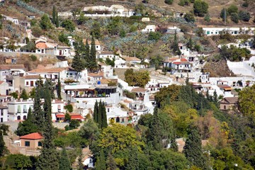 Fototapeta na wymiar Sacromonte de Granada 
