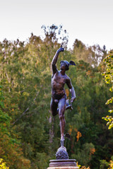 Bronze sculpture Mercury-Hermes