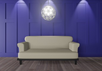 interior design room 3d render