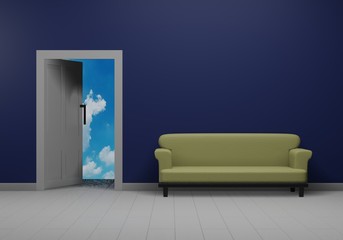 interior design room 3d render