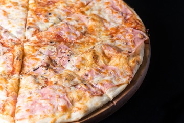 pizza capricciosa isolated