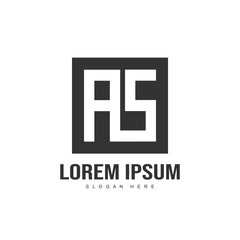 Minimalist and modern Initial letter logo template