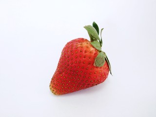 a red strawberry