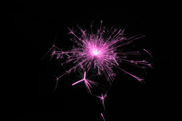 sparklers for celebration christmas and happy new year party background,
