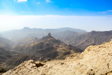 Bergige Landschaft auf Gran Canaria