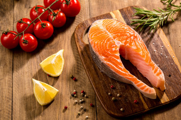 fresh fish with spices