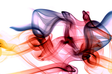 Abstract Artistic Colorful Soft And Smooth Smoke Effect Background