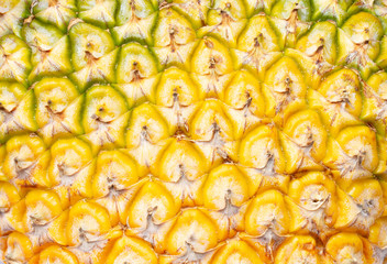 Ripped pineapple skin texture