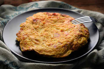 Frittata al pomodoro Cucina italiana Italian cuisine ft81080141 sounding