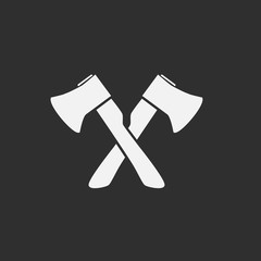Vector icon axes. Axes logo. 