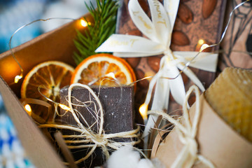 Gift for a man / New Year's gift for him in a box