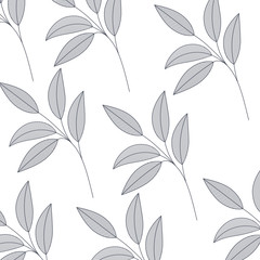 leafs pattern isolated icon