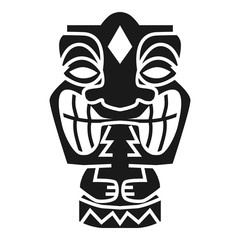 Tahiti idol icon. Simple illustration of tahiti idol vector icon for web design isolated on white background