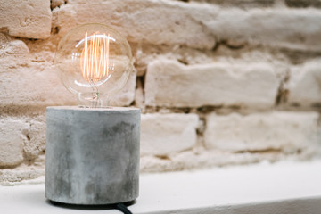 Filament light bulbs for home decoration