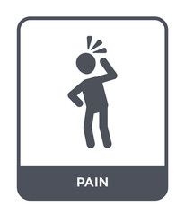 pain icon vector