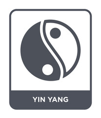 yin yang icon vector