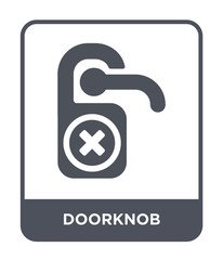 doorknob icon vector