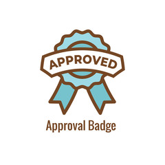 Drug Testing & Safety Approval Icon Vector Graphic w Rounded Edges