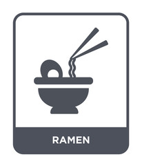 ramen icon vector