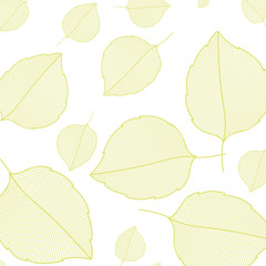 leaf pattern isolated icon