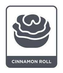cinnamon roll icon vector