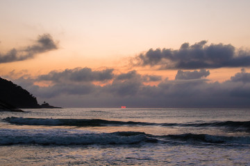 Obraz premium sunset over sea
