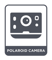 polaroid camera icon vector