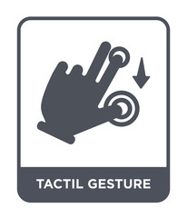 tactil gesture icon vector