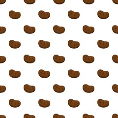 Steak pattern seamless vector repeat for any web design