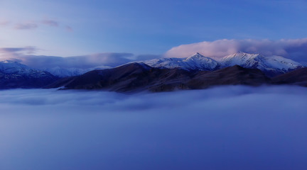Obraz na płótnie Canvas Sunrise on the mountain