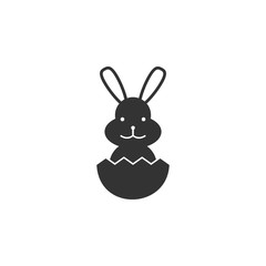 paschal rabbit icon can be used for web, logo, mobile app, UI, UX