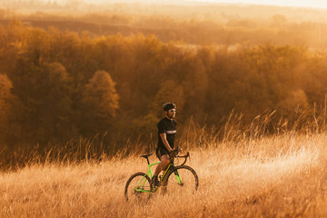 Naklejka premium Sunset recreation