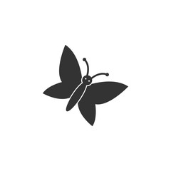 butterfly, spring, easter icon can be used for web, logo, mobile app, UI, UX