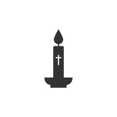candle, easter icon can be used for web, logo, mobile app, UI, UX